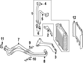 Foto de Tubo Enfriamiento de Aceite del Motor Original para Nissan GT-R Marca NISSAN Nmero de Parte 21355JF01B