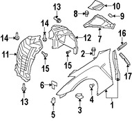 Foto de Cubierta de batera Original para Nissan GT-R Marca NISSAN Nmero de Parte 65278JF10A