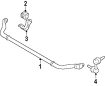 Foto de Enlace extremo de Barra Estabilizadora de Suspension Original para Infiniti M35 Infiniti M45 Nissan GT-R Marca NISSAN Nmero de Parte 54668EG02C