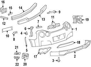 Foto de Soporte de la placa Original para Nissan GT-R 2012 2013 2014 2015 2016 2017 Marca NISSAN N�mero de Parte 96252JF10A