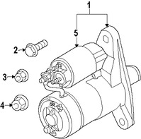 Foto de Tornillo de Arranque Original para Nissan Versa Nissan Versa Note Marca NISSAN Nmero de Parte 01125N1111