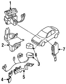 Foto de Mdulo de control de ABS Original para Nissan Altima 1993 1994 1995 1996 1997 Marca NISSAN Nmero de Parte 478502B000