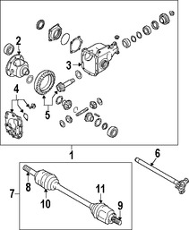 Foto de Juego Bota para Junta Homocinetica Original para Infiniti Nissan Marca NISSAN Nmero de Parte C9BDA4GB0H