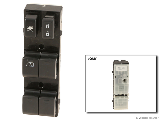 Foto de Interruptor de vidrio elctrico de la puerta para Nissan Altima 2007 2008 Marca Original Equipment Nmero de Parte W0133-2112083
