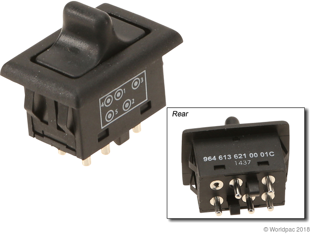 Foto de Interruptor de vidrio elctrico de la puerta para Porsche 911 Marca Original Equipment Nmero de Parte W0133-2731091