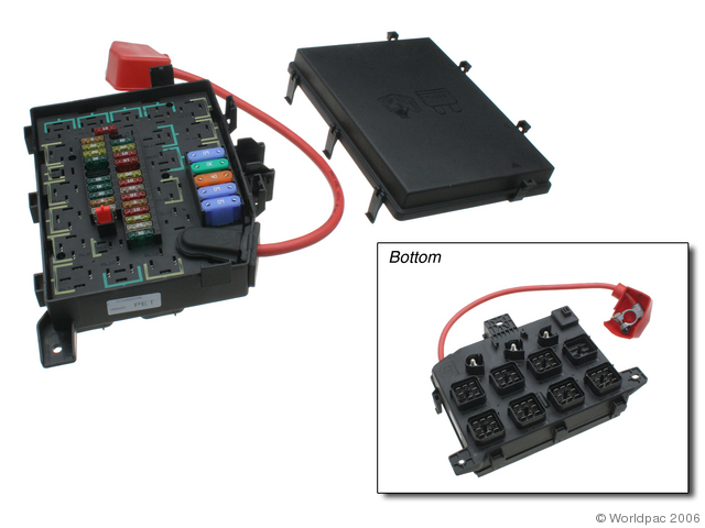 Foto de Caja de Fusibles para Land Rover Range Rover 1995 1996 1997 1998 Marca Genuine Nmero de Parte W0133-1599157