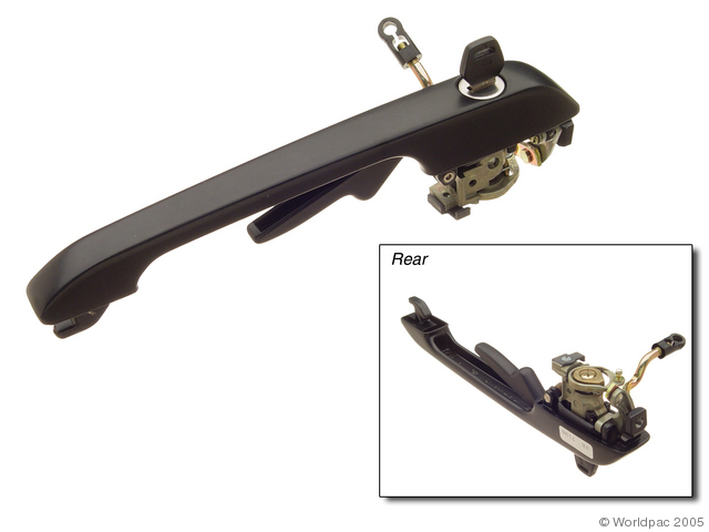 Foto de Manija exterior de puerta para Porsche 944 1986 1987 1988 1989 1990 1991 Marca Genuine N�mero de Parte W0133-1600560