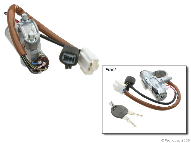 Foto de Conjunto Cilindro de Encendido para Nissan Pathfinder Nissan Pickup Marca Genuine Nmero de Parte W0133-1601802