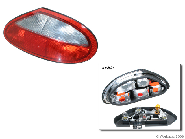 Foto de Conjunto de luz trasera para Jaguar XK8 1997 1998 1999 2000 Jaguar XKR 2000 Marca Genuine Nmero de Parte W0133-1602065