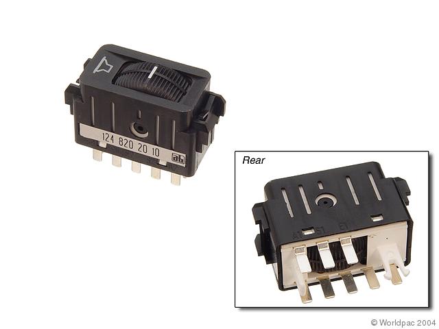 Foto de Interruptor Dimmer del tablero de instrumentos para Mercedes-Benz Marca Genuine Nmero de Parte W0133-1616619