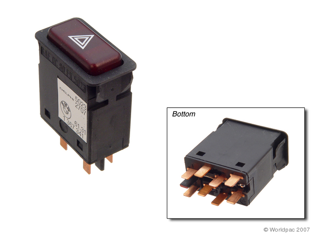 Foto de Interruptor de Luz de Emergencia para BMW Marca Genuine Nmero de Parte W0133-1618199