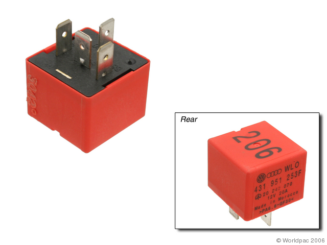 Foto de Rel de Embrague de Aire Acondicionado para Audi y Volkswagen Marca Genuine Nmero de Parte W0133-1626580