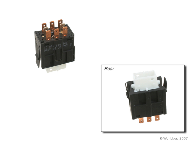 Foto de Interruptor de Luz de Emergencia para Porsche 911 Porsche Boxster Marca Genuine Nmero de Parte W0133-1646508