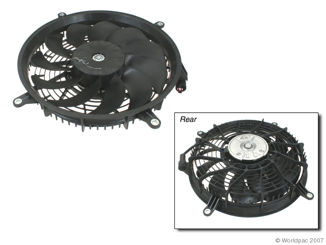 Foto de Montura de ventilador de enfriado de motor para Land Rover Discovery 1999 2000 2001 2002 2003 2004 Marca Genuine Nmero de Parte W0133-1651629
