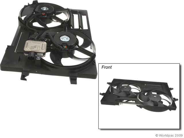 Foto de Montura de ventilador de enfriado de motor para Jaguar X-Type Marca Genuine Nmero de Parte W0133-1826746