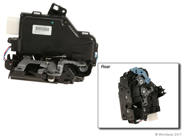 Foto de Motor Actuador de Seguro Elctrico de la puerta para Porsche Cayenne Marca Genuine Nmero de Parte W0133-1988231