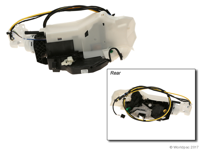 Foto de Motor Actuador de Seguro Elctrico de la puerta para Mercedes-Benz SL550 Mercedes-Benz SL65 AMG Mercedes-Benz SL63 AMG Mercedes-Benz SL500 Mercedes-Benz SL55 AMG Mercedes-Benz SL600 Marca Genuine Parte #W0133-1989208