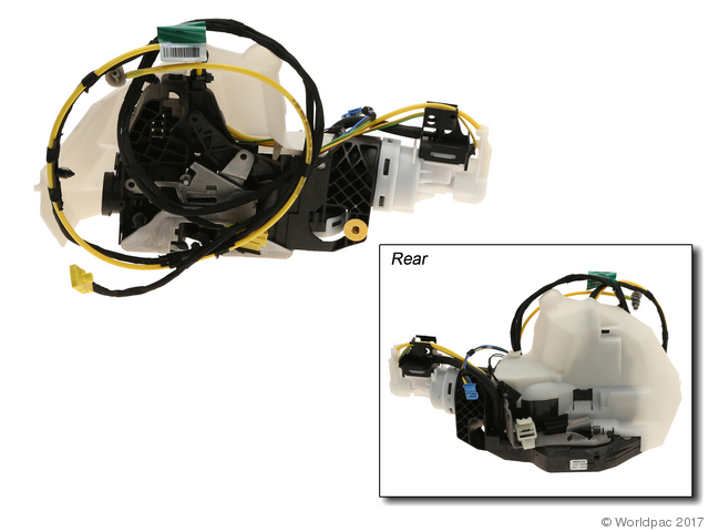 Foto de Motor Actuador de Seguro Elctrico de la puerta para Mercedes-Benz S350 Mercedes-Benz S430 Mercedes-Benz S500 Mercedes-Benz S55 AMG Mercedes-Benz S600 Mercedes-Benz S65 AMG Marca Genuine Parte #W0133-2052180