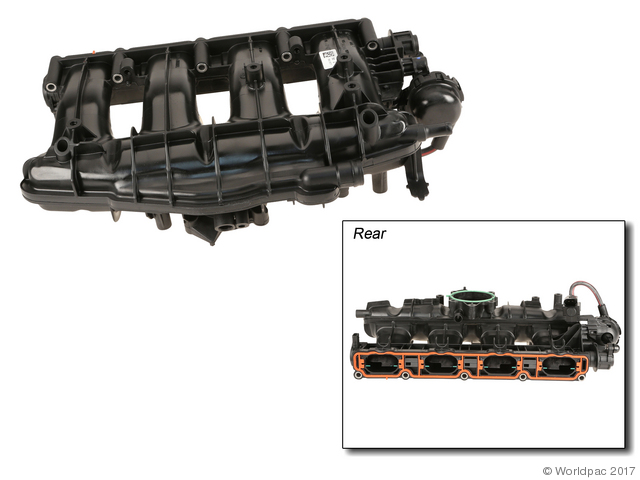 Foto de Mltiple de Admisin del Motor para Audi A6 Audi A6 Quattro Audi A4 Audi A4 Quattro Audi A5 Quattro Audi A5 Marca Genuine Nmero de Parte W0133-2127143