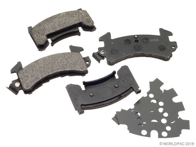 Foto de Pastillas de Freno para Buick, Cadillac, Chevrolet, GMC, Oldsmobile, Pontiac Marca Pbr N�mero de Parte W0133-1623537