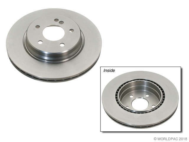 Foto de Rotor disco de freno para Mercedes-Benz y Chrysler Marca Pilenga N�mero de Parte W0133-1612472