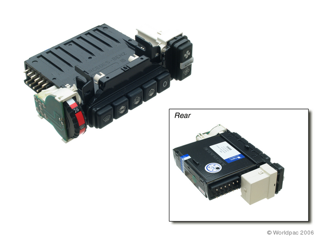 Foto de Modulo de Control calefaccin, ventilacin y aire acondicionado para Mercedes-Benz 380SL 1982 1983 1984 1985 Marca Programa Remanufacturado Nmero de Parte W0133-1601677