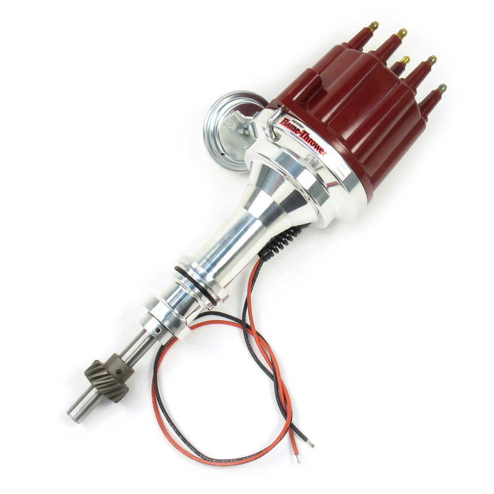Foto de Distribuidor Flame-Thrower Billet Plug & Play para Ford Marca PERTRONIX N�mero de Parte D130711