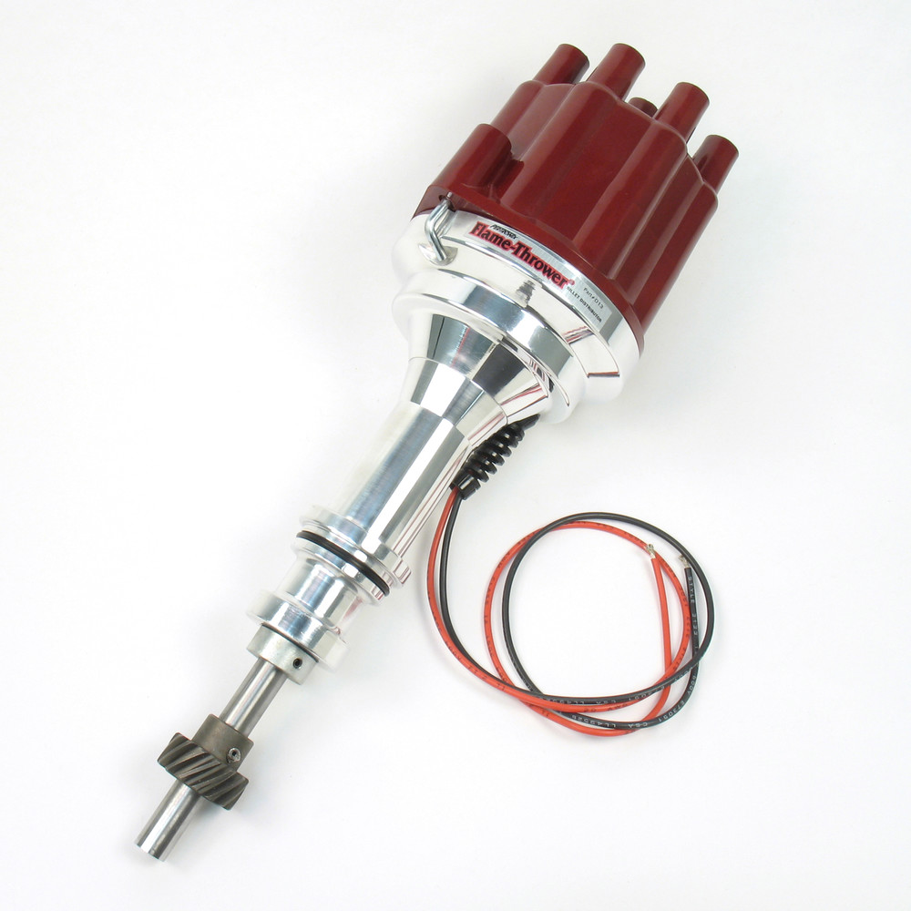 Foto de Distribuidor Flame-Thrower Billet Plug & Play para Ford Marca PERTRONIX N�mero de Parte D130801