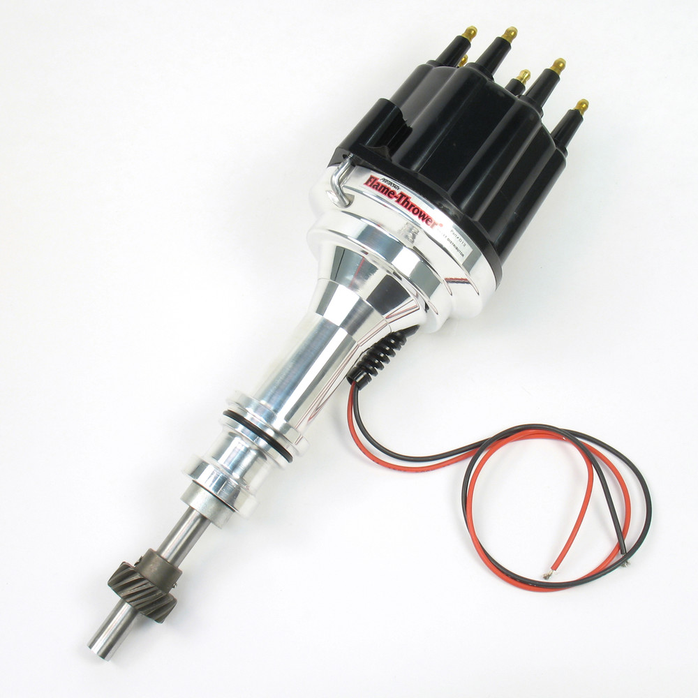 Foto de Distribuidor Flame-Thrower Billet Plug & Play para Ford Marca PERTRONIX N�mero de Parte D130810