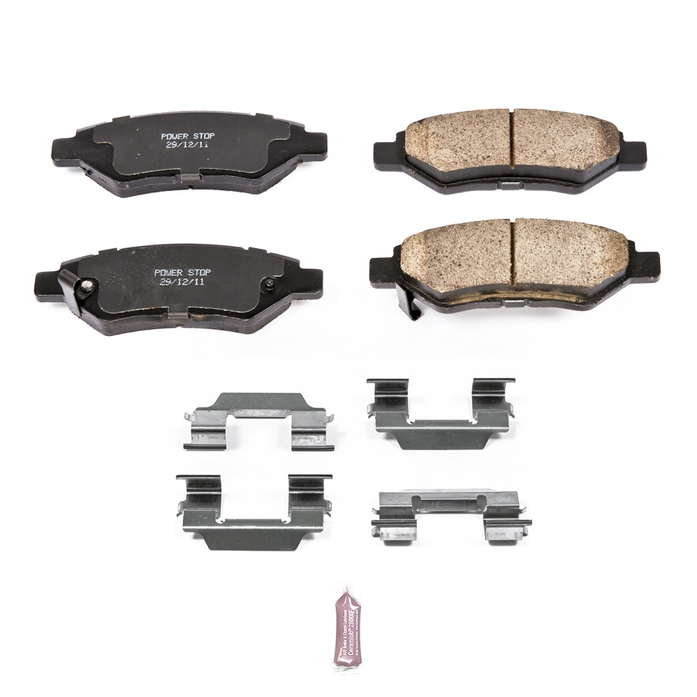 Foto de Kit de pastillas y discos de freno  Z17 Evolution Plus para Cadillac CTS Cadillac SRX Chevrolet Camaro Marca POWER STOP Nmero de Parte 17-1337