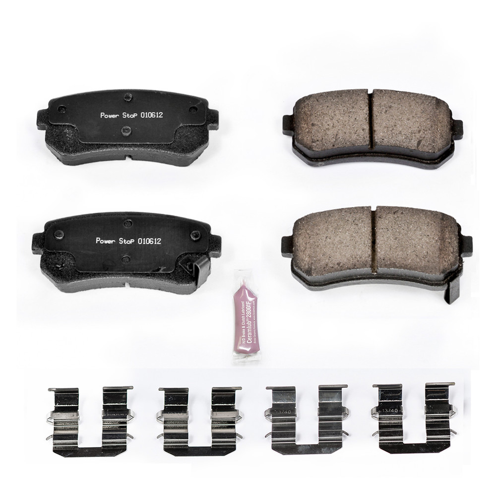 Foto de Pastillas de Freno Fibra de Carbon / Cermica con Kit de Armado Evolution Sport Z23 para Hyundai Kia Marca POWER STOP Nmero de Parte Z23-1157