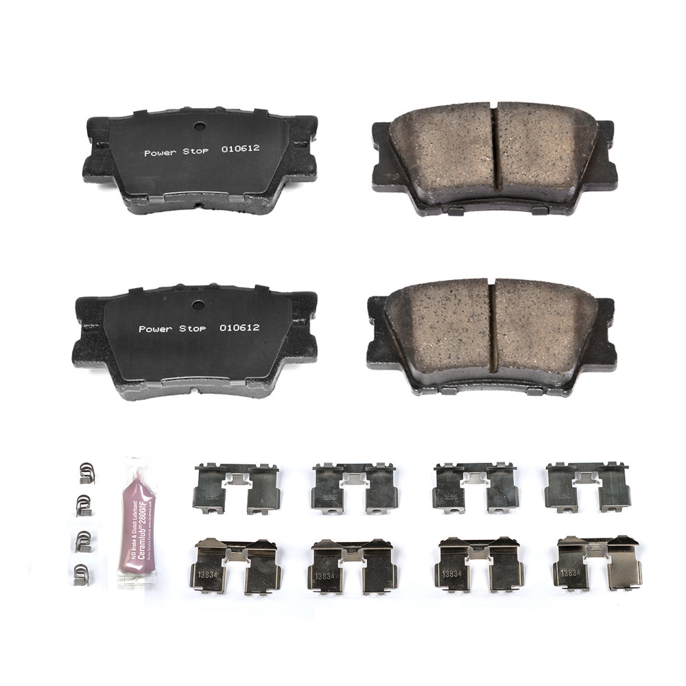 Foto de Pastillas de Freno Fibra de Carbon / Cermica con Kit de Armado Evolution Sport Z23 para Toyota Camry 2007 Toyota RAV4 2007 Marca POWER STOP Nmero de Parte #Z23-1212