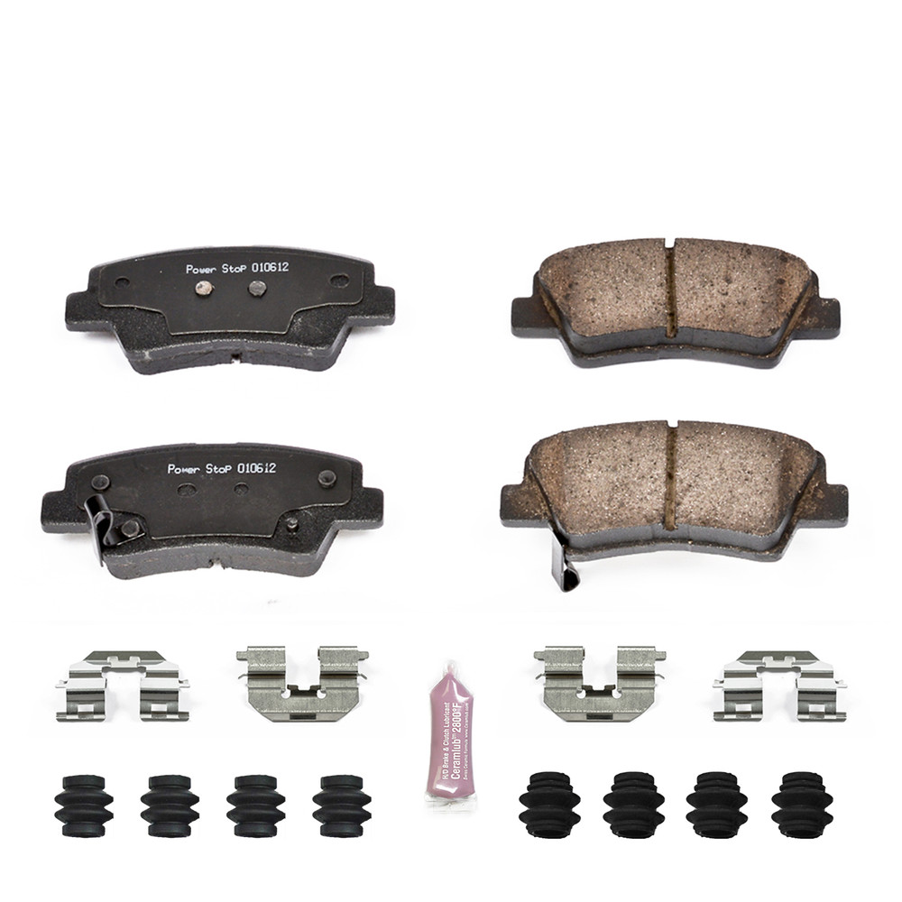 Foto de Pastillas de Freno Fibra de Carbon / Cer�mica con Kit de Armado Evolution Sport Z23 para Hyundai Kia Marca POWER STOP N�mero de Parte #Z23-1313