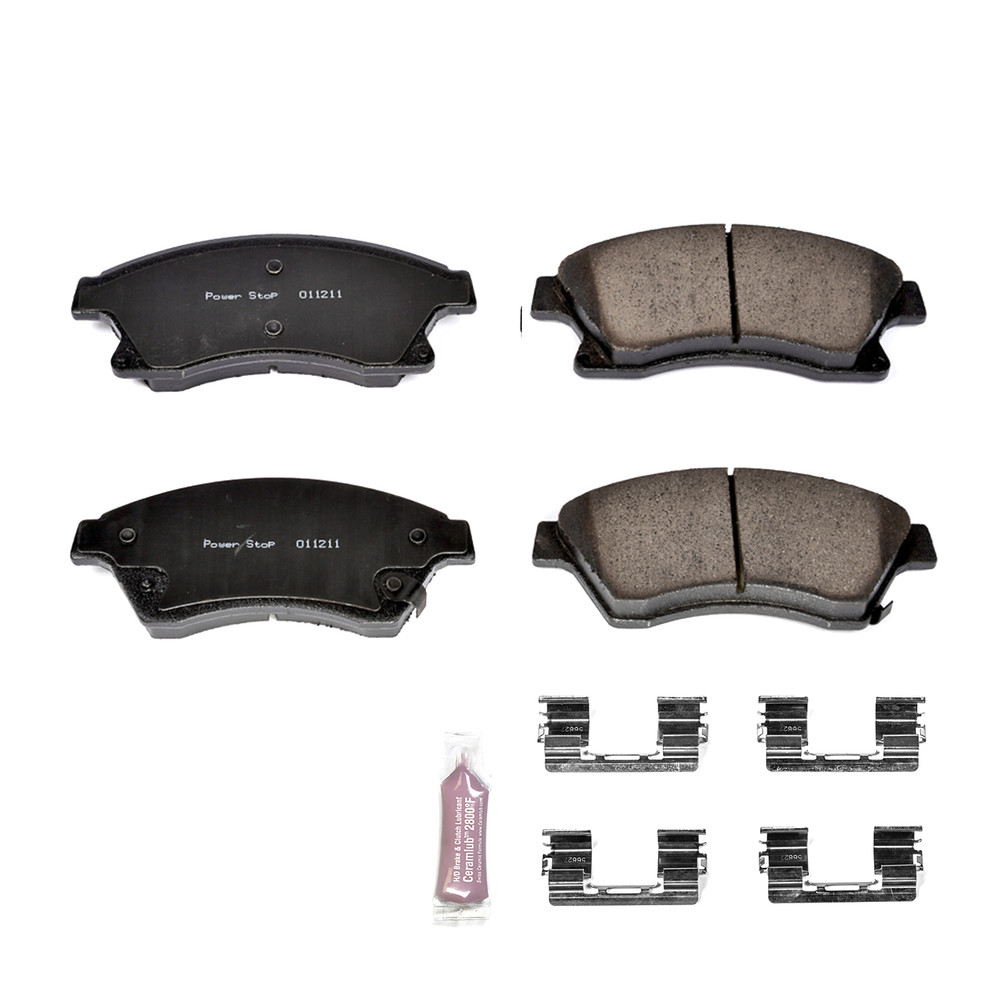 Foto de Pastillas de Freno Fibra de Carbon / Cermica con Kit de Armado Evolution Sport Z23 para Chevrolet Cruze 2012 2015 Marca POWER STOP Nmero de Parte #Z23-1522