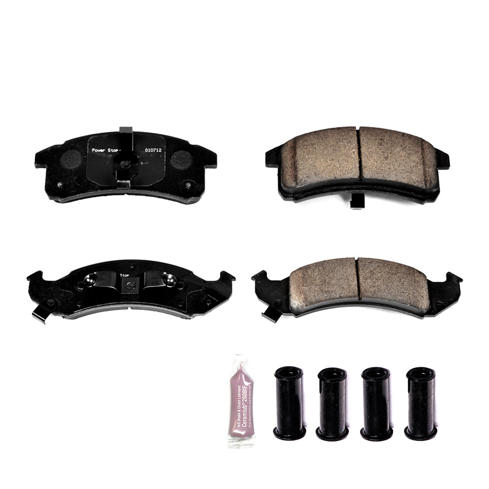 Foto de Kit de pastillas y discos de freno  Z23 Evolution Sport Carbon Fiber Ceramic Pads w para Buick Cadillac Chevrolet Oldsmobile Pontiac Marca POWER STOP Nmero de Parte Z23-623