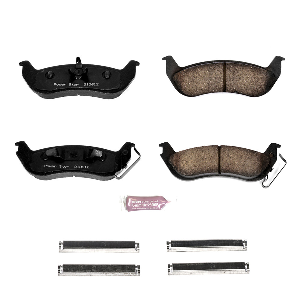 Foto de Kit de pastillas y discos de freno  Z23 Evolution Sport Carbon Fiber Ceramic Pads w para Ford Ranger 2011 Marca POWER STOP Nmero de Parte Z23-932