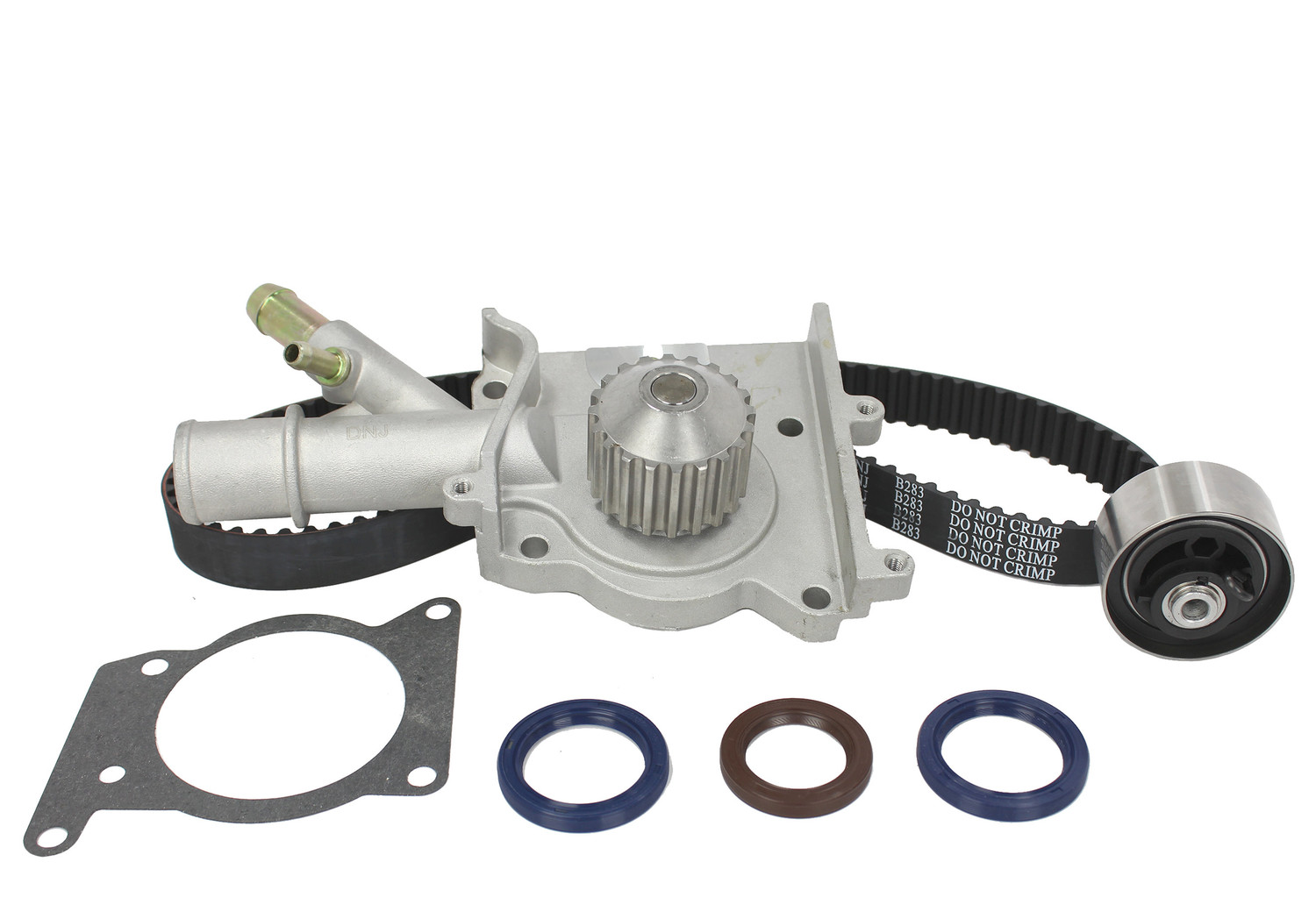 Foto de Juego de Correa de Tiempo con Bomba de Agua para Ford Focus 2000 2001 2002 2003 2004 Marca DNJ ENGINE COMPONENTS N�mero de Parte TBK420WP