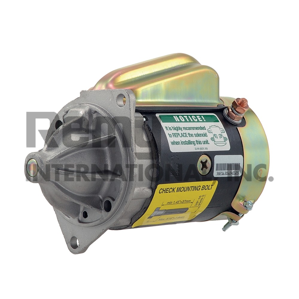 Foto de Motor de arranque Premium Reman para Ford Bronco Ford F-100 Ford Maverick Ford Mustang Ford Mustang II Marca REMY Remanufacturado N�mero de Parte 25216