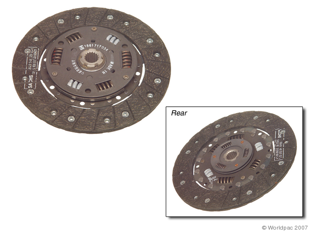 Foto de Disco de Fricci�n del Embrague para Saab 99 Saab 900 Marca Sachs N�mero de Parte W0133-1611653