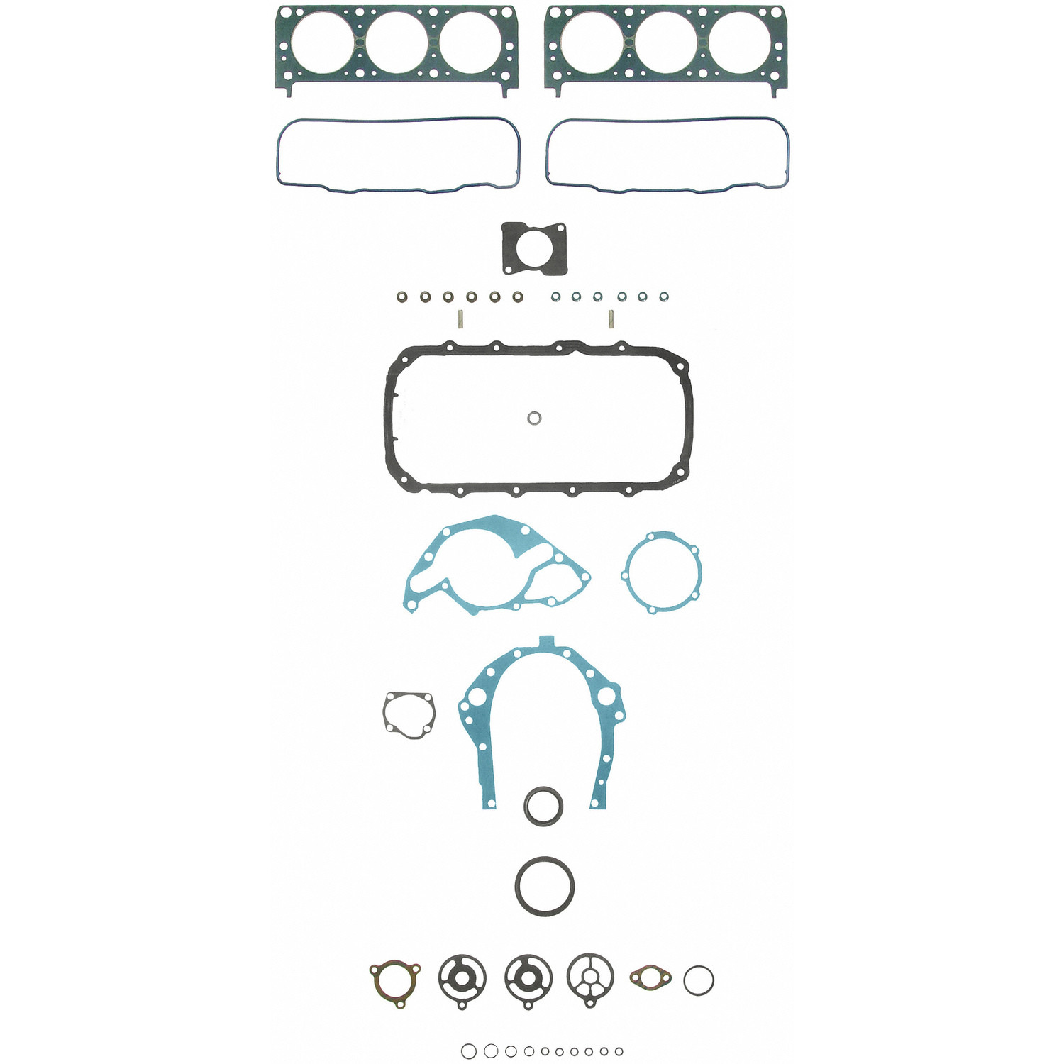 Foto de Juego Completo Empacaduras del Motor para Buick Cadillac Chevrolet Oldsmobile Pontiac Marca SEALED POWER Nmero de Parte 260-1233