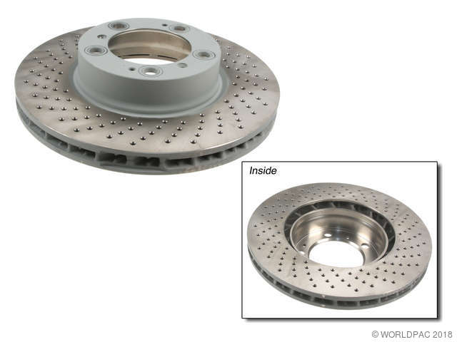 Foto de Rotor disco de freno para Porsche 911 Porsche Cayman Porsche Boxster Marca Sebro N�mero de Parte W0133-1607168