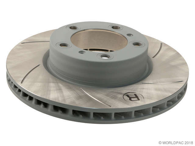Foto de Rotor del Disco de freno para Porsche Boxster Porsche Cayman Marca Sebro Slotted N�mero de Parte W0133-1953797