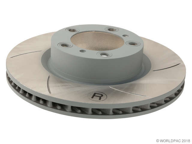 Foto de Rotor disco de freno para Porsche 911 Porsche Boxster Porsche Cayman Marca Sebro Slotted N�mero de Parte W0133-1953801