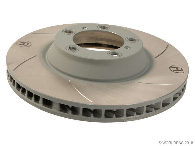 Foto de Rotor del Disco de freno para Porsche 911 Marca Sebro Slotted N�mero de Parte W0133-2037147