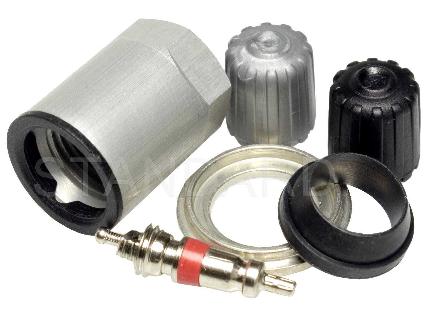 Foto de Kit de servicio del sensor TPMS Tire Pressure Monitoring System(TPMS) para Suzuki Land Rover Jaguar Volvo Chrysler Dodge Buick Cadillac Chevrolet GMC... Marca STANDARD MOTOR Parte #TPM1050K4