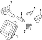 Foto de Computadora del Motor Original para Subaru Outback 2005 Marca SUBARU Nmero de Parte 22611AH63D