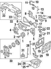 Foto de Mltiple de Admisin del Motor Original para Subaru Legacy 2005 2006 Subaru Outback 2005 2006 Marca SUBARU Nmero de Parte 14011AB540