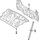 Foto de Panel posterior Original para Subaru Legacy Subaru Outback Marca SUBARU N�mero de Parte 52401AG01A9P
