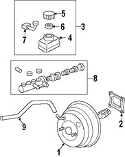 Foto de Kit de Reparacin de Cilindro Maestro de Freno Original para Subaru Baja Subaru Forester Subaru Impreza Subaru Outback Subaru Legacy Marca SUBARU Nmero de Parte 26471AC022