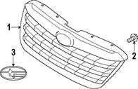 Foto de Rejilla / Parrilla / Mascarilla Original para Subaru Tribeca Marca SUBARU Nmero de Parte 91121XA23A